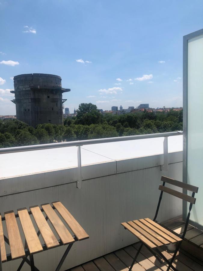 Augartenblick Penthaus 17 - Blick Zum Riesenrad Wien Eksteriør bilde