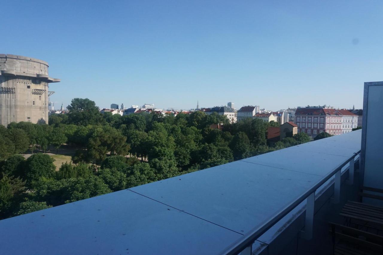 Augartenblick Penthaus 17 - Blick Zum Riesenrad Wien Eksteriør bilde