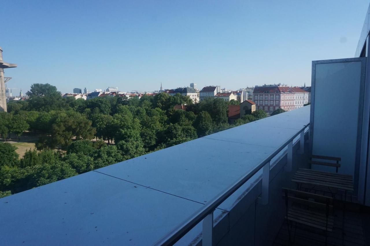 Augartenblick Penthaus 17 - Blick Zum Riesenrad Wien Eksteriør bilde